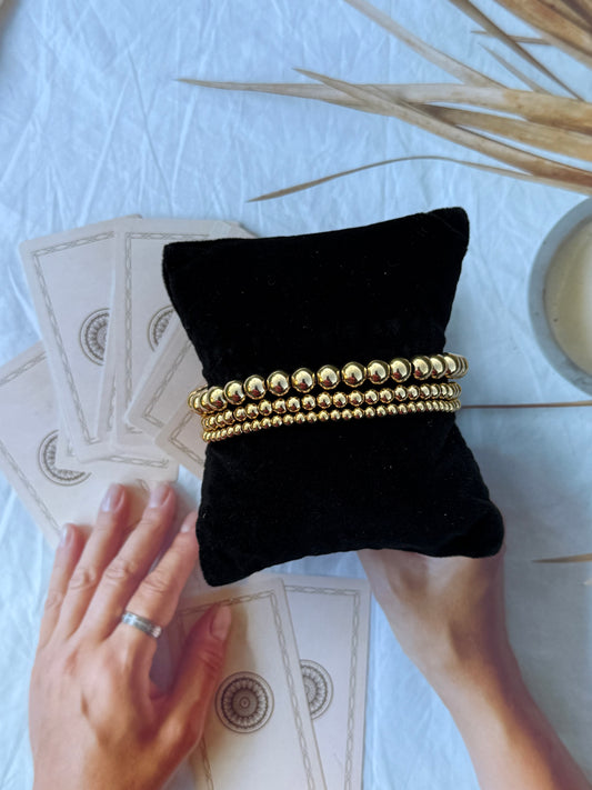 Pulsera SET BOLA GOLD