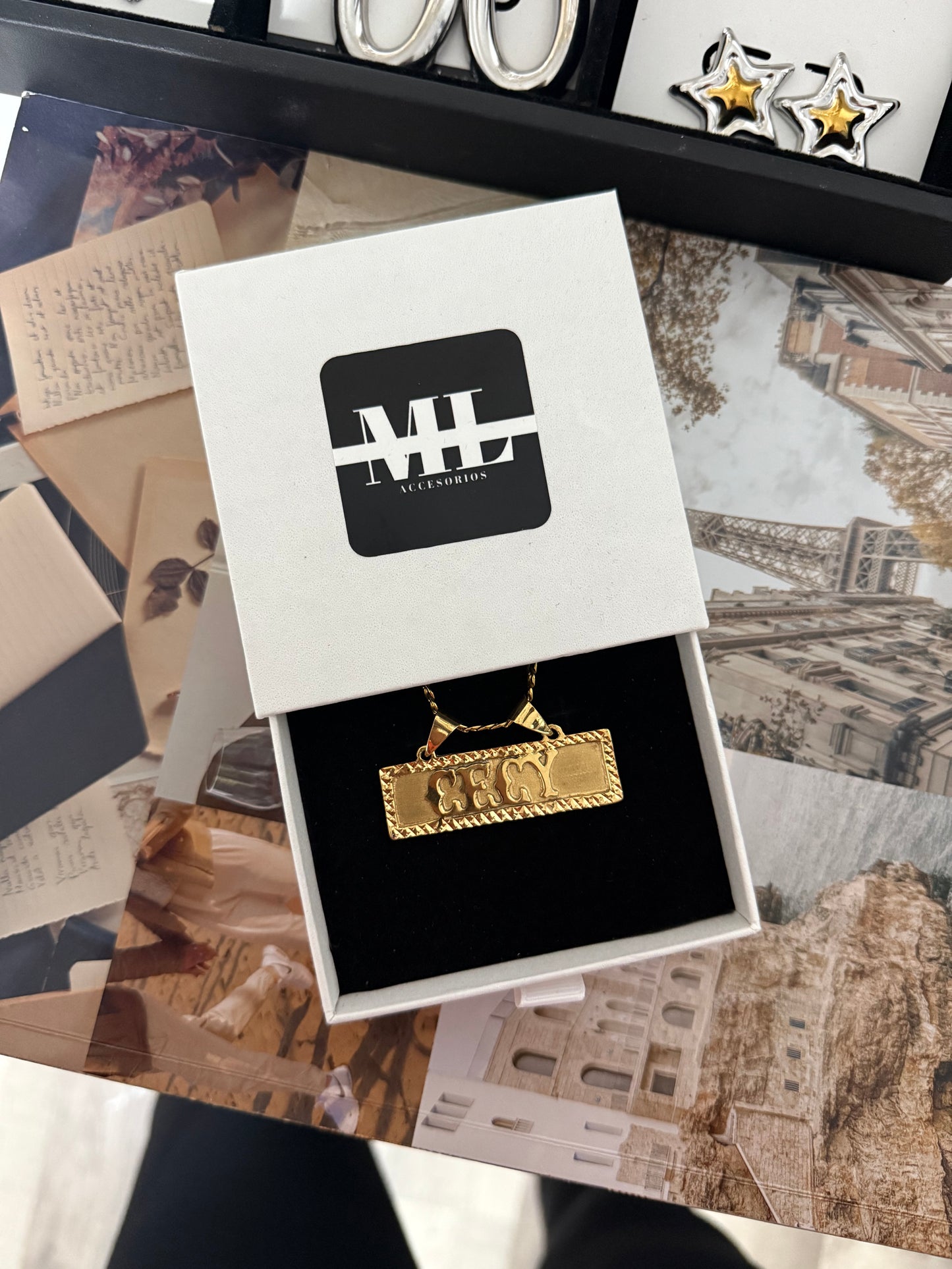 Cadena Placa con nombre