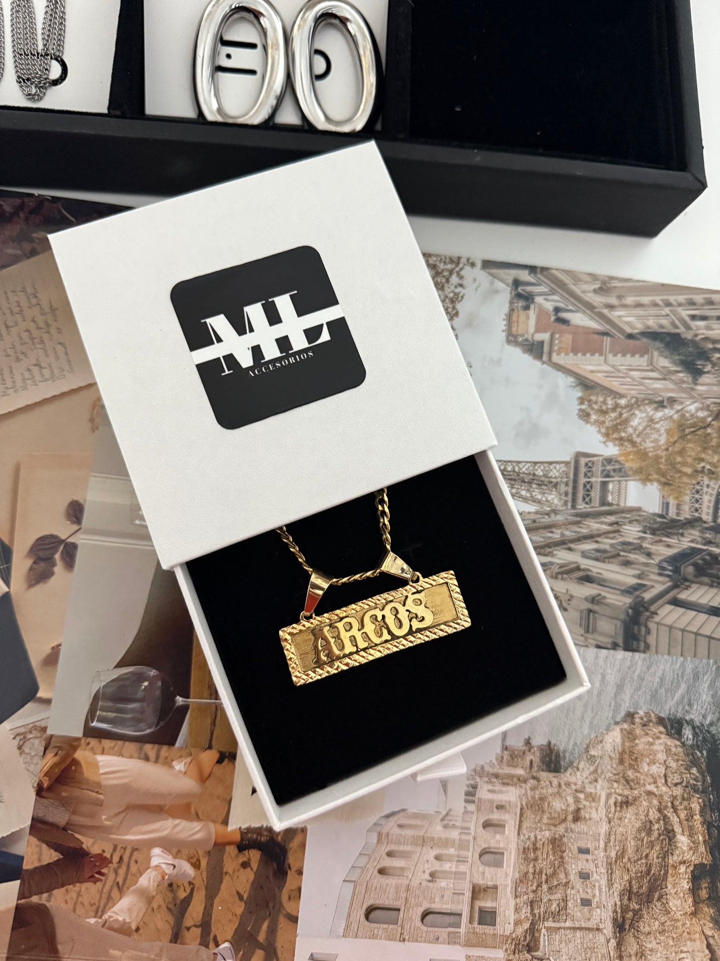 Cadena Placa con nombre